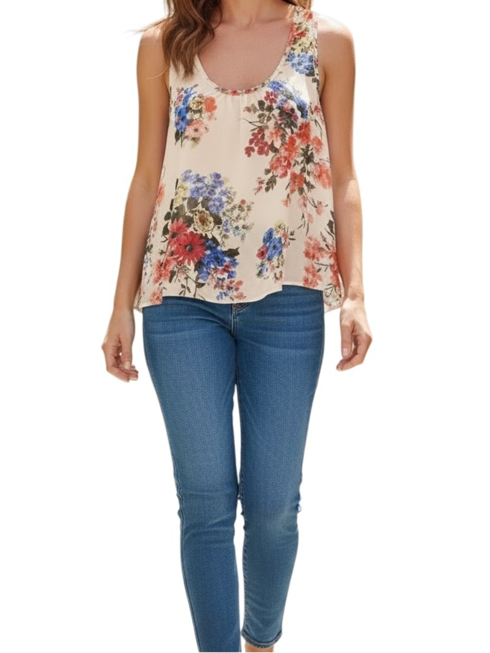 Love J Floral Top Size M